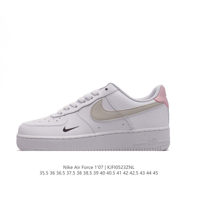 公司级 Af1耐克 Nike Air Force 1 ‘07 Low 空军一号 厚底增高百搭运动板鞋 原楦头原纸板 打造纯正空军版型，专注外贸渠道 全掌内置蜂窝