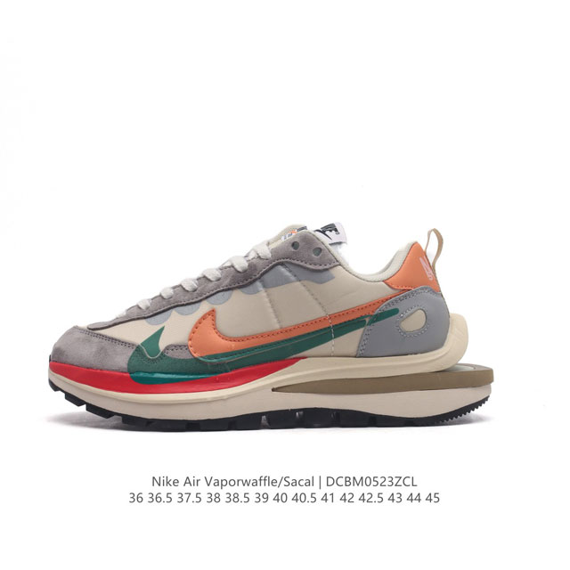 耐克 Sacai X Nike Vaporwaffle 3.0 华夫三代 3.0走秀重磅联名款运动鞋，男女鞋真标半码制，升级正确5层组合鞋底型，东莞百宏织唛双鞋