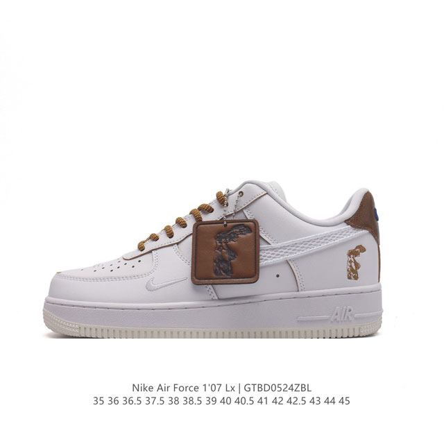 Air Force 1 Low 胜利女神 白棕 原楦头原纸板 打造纯正空军版型 #专注外贸渠道 全掌内置蜂窝气垫 #原盒配件 原厂中底钢印、拉帮完美 官方同步上