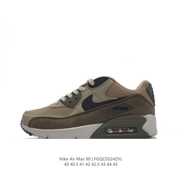 Nike耐克运动鞋 Air Max 90 健身运动跑鞋休闲鞋 复古风十足！Air Max 90 作为 Nike 旗下最经典的鞋型之一，凭借着百搭的造型，获得众多