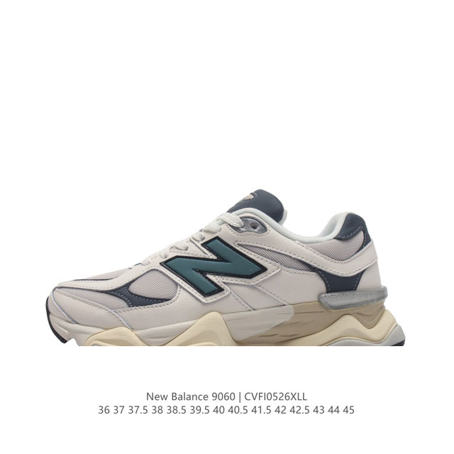 Nb 新百伦 New Balance Nb9060小象蹄男女款9060舒适百搭老爹鞋。全新 9060 款式将经典风格与现代设计融合到日常多功能性中。 9060