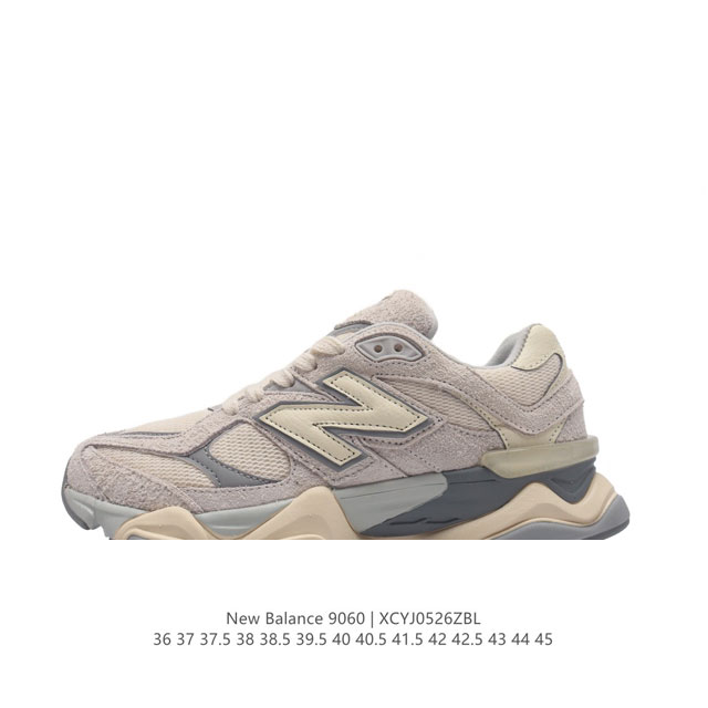 Nb 新百伦 New Balance Nb9060小象蹄男女款9060舒适百搭老爹鞋，全新 9060 款式将经典风格与现代设计融合到日常多功能性中。 9060