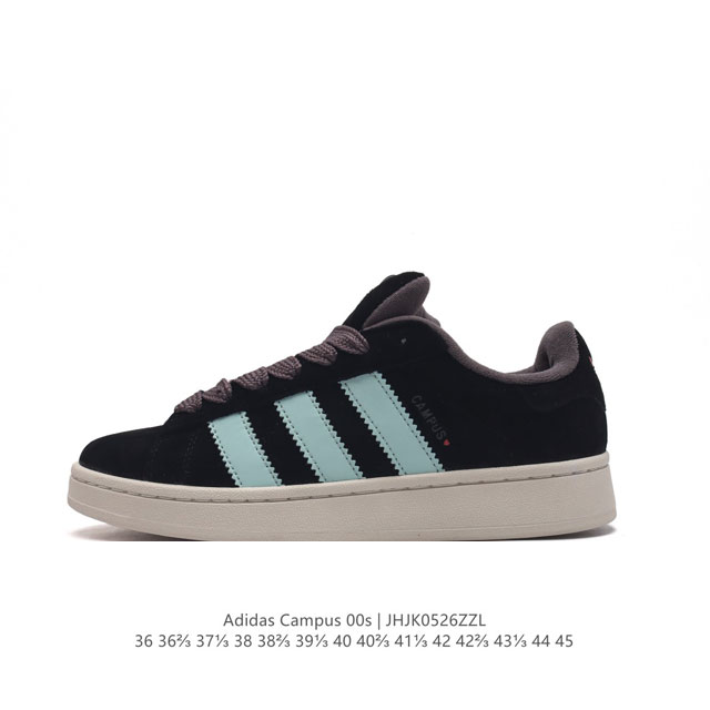 Adidas阿迪达斯.男女鞋 三叶草campus 00S 面包鞋复古休闲板鞋。千禧回潮！Adidas Campus 00S 经典再现！面包化的campus鞋款在