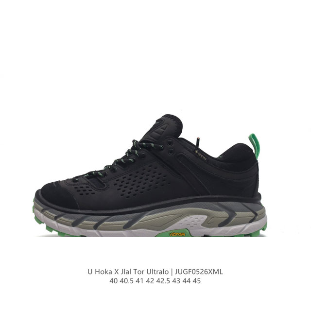 Hoka Tor Ultra X Jlal 联名款运动鞋 经典鞋款复刻 户外性能新星横空出世！Jl Al联名款hoka Ultra Low减震防滑耐磨户外功能鞋