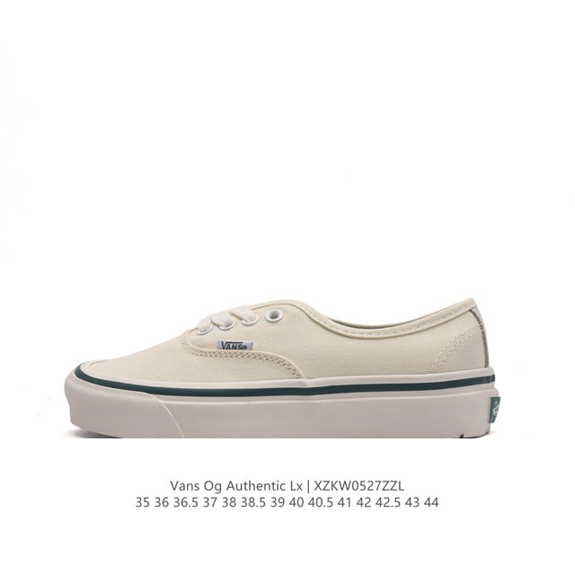 Vans 万斯 Og Authentic Lx 低帮百搭休闲 帆布硫化板鞋潮男女情侣鞋运动鞋 码数：35-44 含硫化半码 编码：Xzkw0527Zzl