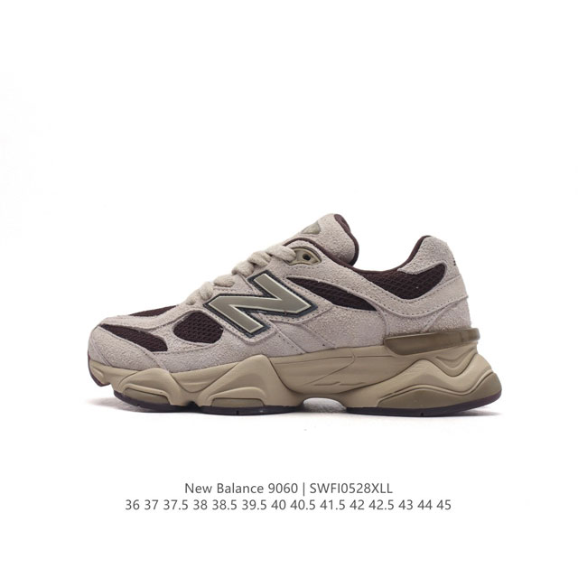 Nb 新百伦 New Balance Nb9060小象蹄男女款9060舒适百搭老爹鞋。全新 9060 款式将经典风格与现代设计融合到日常多功能性中。 9060