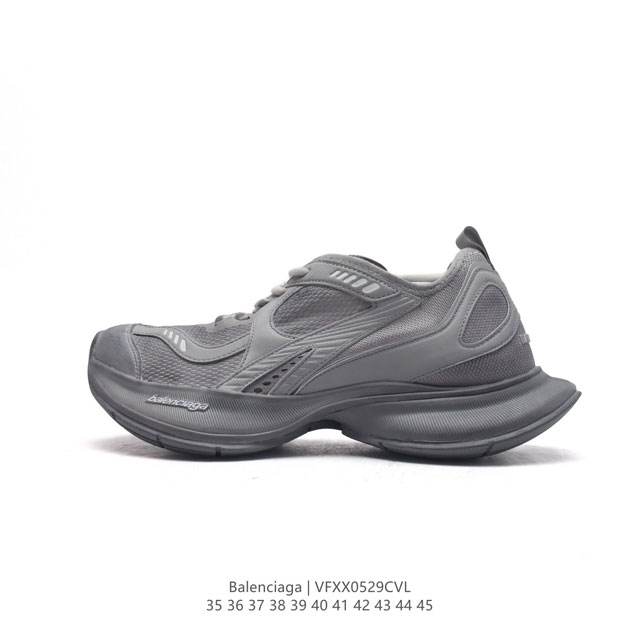 公司级balenciaga Runner Kith Four.Color 巴黎世家7.0 21Ss最新配色潮流复古休闲鞋#全新磨具开模 原版原装大盒 还原官方配