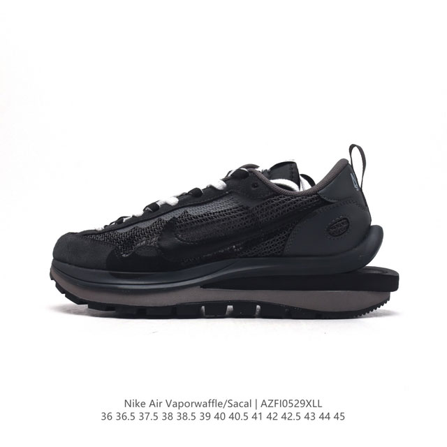 耐克 Nike 耐克双勾swoosh跑鞋 厚底增高运动鞋。Sacai X Nike Ldwaffle 慢跑鞋 Sacai 将 Nike 经典鞋款 Waffle