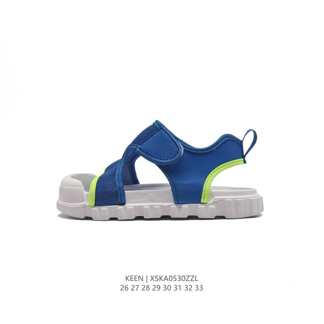 童鞋 真标 耐克 Nike Canyon Sandal 双杠 魔术贴凉拖鞋 夏季必备 鞋头防撞设计 透气 海绵底减震 儿童款凉鞋 沙滩鞋。 类型：儿童鞋 码数：