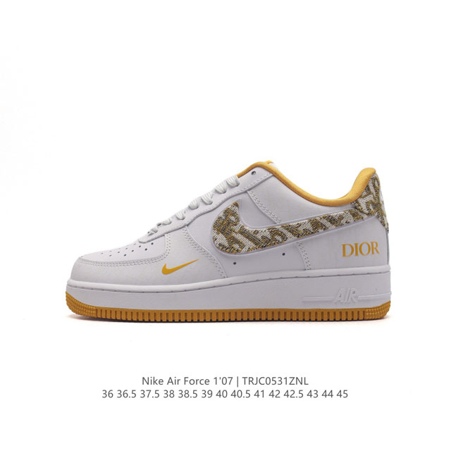 公司级 Af1耐克 Nike Air Force 1 ‘07 Low 空军一号 厚底增高百搭运动板鞋 原楦头原纸板 打造纯正空军版型，专注外贸渠道 全掌内置蜂窝