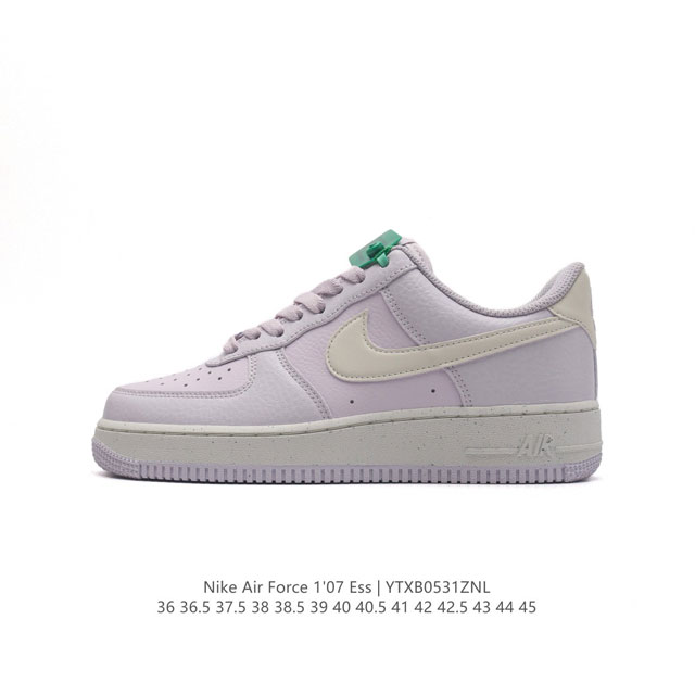 公司级 附赠送logo清洁刷 Af1耐克 Nike Air Force 1 ‘07 Low 空军一号厚底增高百搭休闲运动板鞋 原楦头原纸板 打造纯正空军版型，专