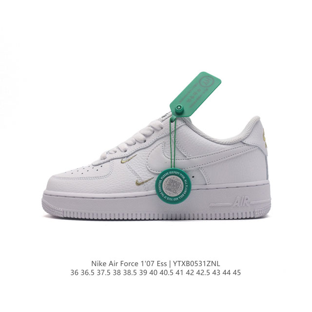 公司级 附赠送logo清洁刷 Af1耐克 Nike Air Force 1 ‘07 Low 空军一号厚底增高百搭休闲运动板鞋 原楦头原纸板 打造纯正空军版型，专