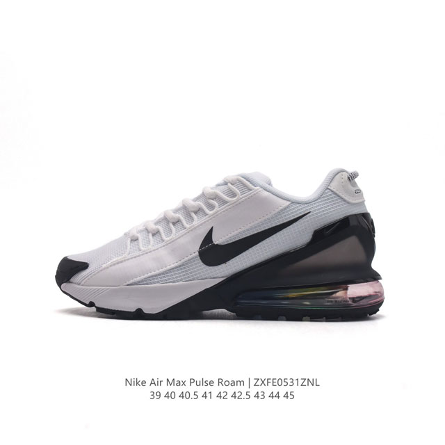 公司级 Nike 耐克air Max Pulse Roam 减震日常 男女子运动鞋 气垫 老爹鞋，该款运动鞋从复古潮鞋中汲取设计灵感，舒适耐穿。“点载式”Max