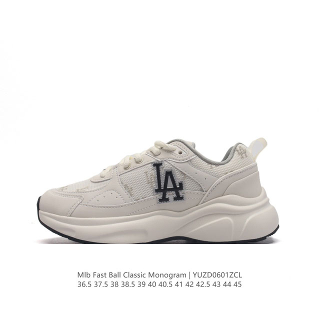 公司级 Mlb Fast Ball Classic Monogram 24Ss 纽约洋基队运动鞋 网红休闲跑鞋 独特时尚风格 老爹鞋 货号：3Arnfsb4N