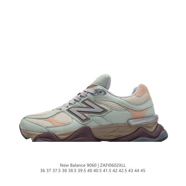 Nb 新百伦 New Balance Nb9060小象蹄男女款9060舒适百搭老爹鞋。全新 9060 款式将经典风格与现代设计融合到日常多功能性中。 9060