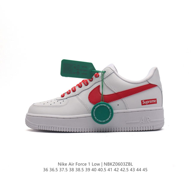 公司级 附赠送logo清洁刷 Af1耐克 Nike Air Force 1 ‘07 Low 空军一号厚底增高百搭休闲运动板鞋 原楦头原纸板 打造纯正空军版型，专