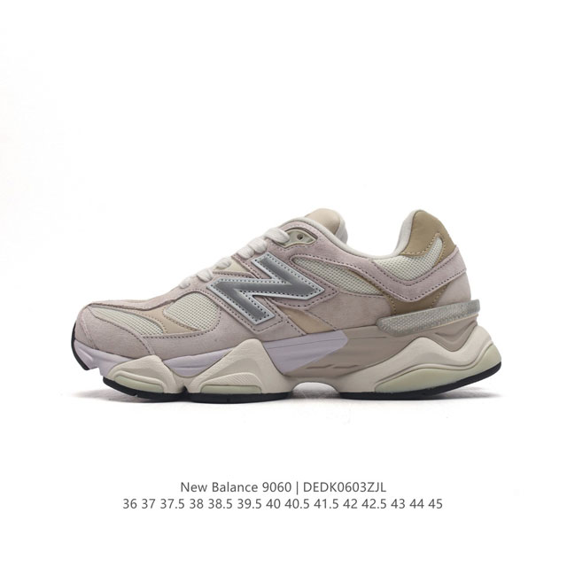 Nb 新百伦 New Balance Nb9060小象蹄男女款9060舒适百搭老爹鞋。全新 9060 款式将经典风格与现代设计融合到日常多功能性中。 9060