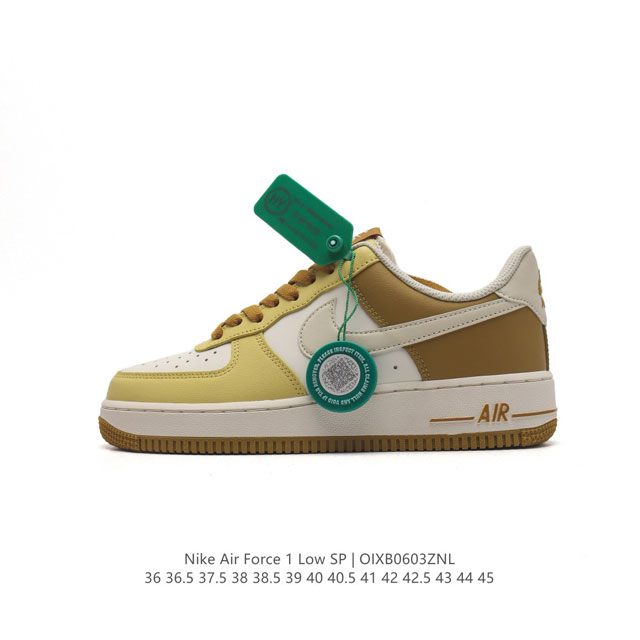 公司级 附赠送logo清洁刷 Af1耐克 Nike Air Force 1 ‘07 Low 空军一号厚底增高百搭休闲运动板鞋 原楦头原纸板 打造纯正空军版型，专