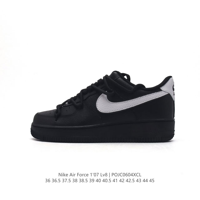 公司级 Af1耐克 Nike Air Force 1 ‘07 Low 空军一号 厚底增高百搭运动板鞋 解构绑带 双鞋带 原楦头原纸板 打造纯正空军版型，专注外贸 - 点击图像关闭