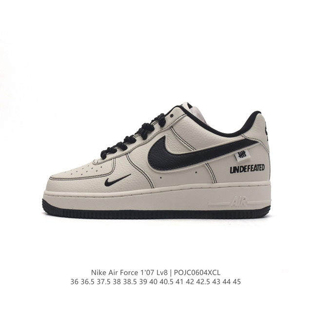 公司级 Af1耐克 Nike Air Force 1 ‘07 Low 空军一号 厚底增高百搭运动板鞋 原楦头原纸板 打造纯正空军版型，专注外贸渠道 全掌内置蜂窝