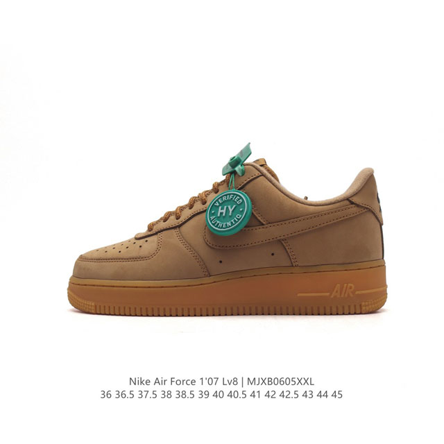 公司级 附赠送logo清洁刷 Af1耐克 Nike Air Force 1 ‘07 Low 空军一号厚底增高百搭休闲运动板鞋 原楦头原纸板 打造纯正空军版型，专