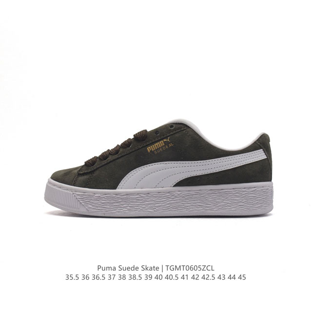 彪马puma Suede Skate 低帮复古轻便透气防滑减震休闲鞋 时尚男女士板鞋潮运动鞋 类型：男女鞋 尺码: 35.5-45含半码 货号：395205 编