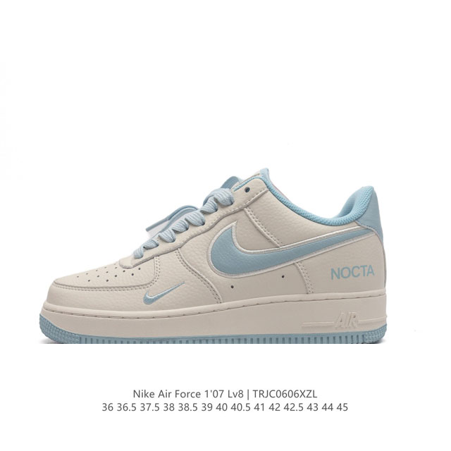 公司级 Af1耐克 Nike Air Force 1 ‘07 Low 空军一号 厚底增高百搭运动板鞋 原楦头原纸板 打造纯正空军版型，专注外贸渠道 全掌内置蜂窝