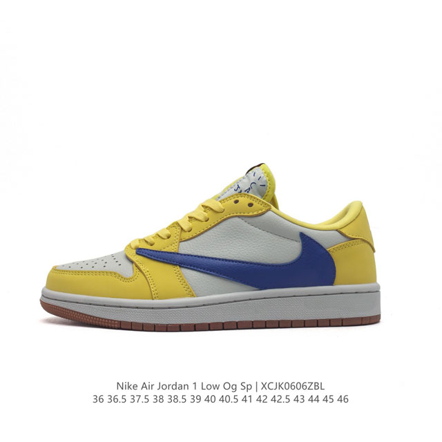 耐克 Nike Air Jordan 1 Low Og Sp Military Blue Aj1乔1 倒勾 低帮篮球鞋 Aj1 乔丹1代 Aj1 乔1 反向脚趾