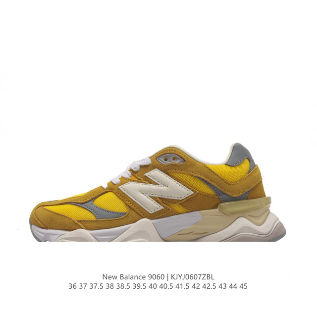 Nb 新百伦 New Balance Nb9060小象蹄男女款9060舒适百搭老爹鞋。全新 9060 款式将经典风格与现代设计融合到日常多功能性中。 9060