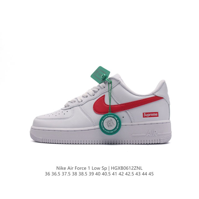 公司级 附赠送logo清洁刷 Af1耐克 Nike Air Force 1 ‘07 Low 空军一号厚底增高百搭休闲运动板鞋 原楦头原纸板 打造纯正空军版型，专