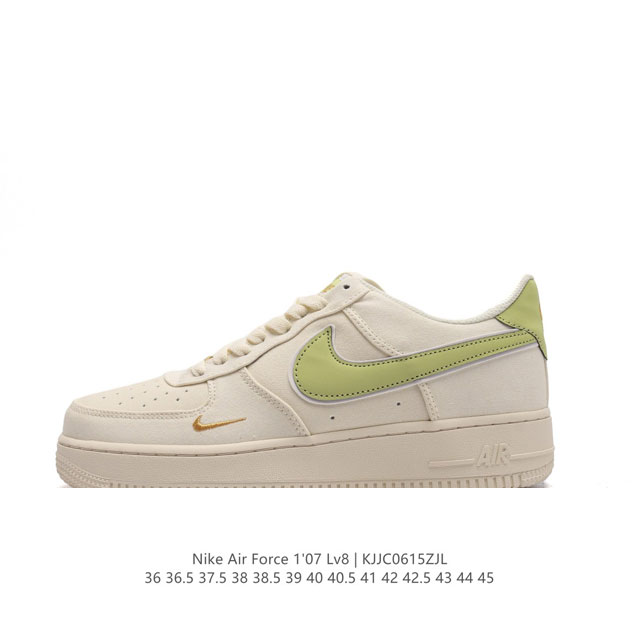 公司级 Af1耐克 Nike Air Force 1 ‘07 Low 空军一号 厚底增高百搭运动板鞋 原楦头原纸板 打造纯正空军版型，专注外贸渠道 全掌内置蜂窝