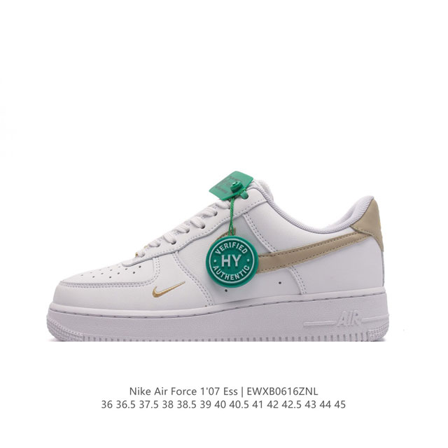 公司级 附赠送logo清洁刷 Af1耐克 Nike Air Force 1 ‘07 Low 空军一号厚底增高百搭休闲运动板鞋 原楦头原纸板 打造纯正空军版型，专