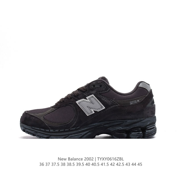 公司级 新百伦 New Balance 2002R 跑鞋 男女运动鞋 潮老爹鞋。沿袭了面世之初的经典科技，以 Encap 中底配以升级版 N-Ergy 缓震物料