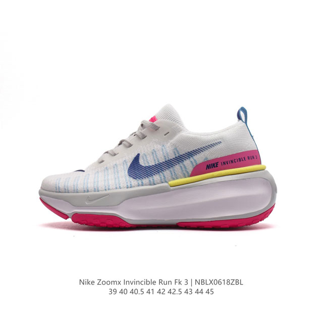 耐克 Nike Zoomx Invincible Run Fk 3 机能风格运动鞋 厚底增高老爹鞋，最新一代的invincible 第三代来了！首先鞋面采用的是