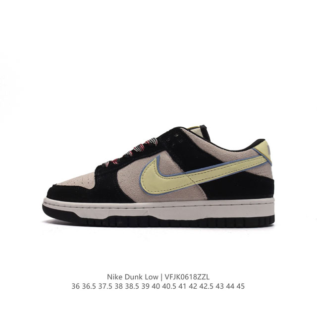 耐克nike Dunk Low 板鞋 Sb系列经典百搭休闲运动板鞋加厚鞋舌的填充，使舒适性大大提升，同时也更方便穿脱中底部分则加入了脚感柔软舒适zoomair气