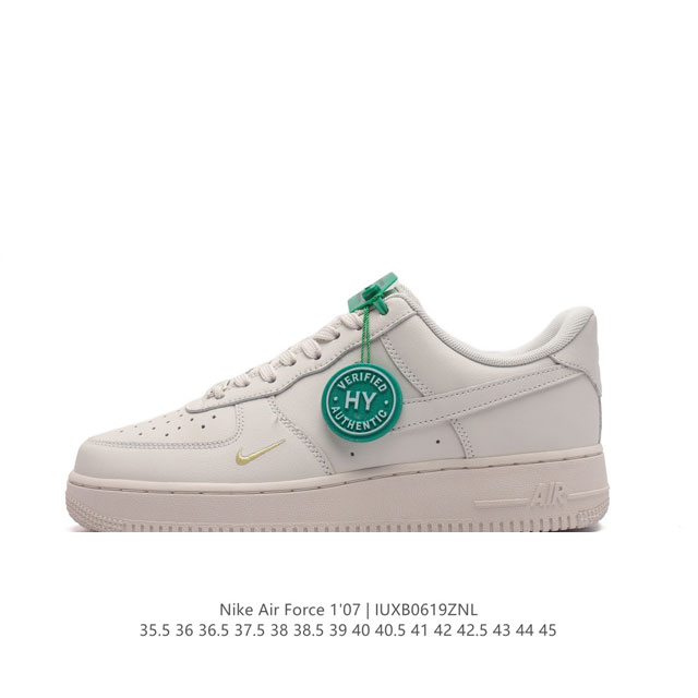 公司级 附赠送logo清洁刷 Af1耐克 Nike Air Force 1 ‘07 Low 空军一号厚底增高百搭休闲运动板鞋 原楦头原纸板 打造纯正空军版型，专