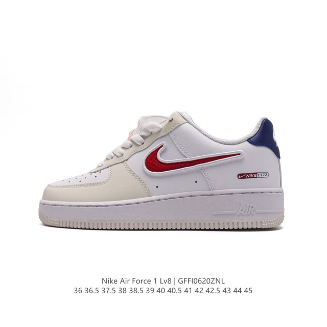 公司级 AF1耐克 Nike Air Force 1 ‘07 Low 空军一号 厚底增高百搭运动板鞋 原楦头原纸板 打造纯正空军版型，专注外贸渠道 全掌内置蜂窝