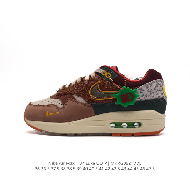 公司级Nike Air Max 1 ’87 OG复刻 复古休闲跑步鞋 纯原版本 真标原盒 原底原面 正确版型 原版开发 精准细节 市面最高版本 独家专供外贸版本