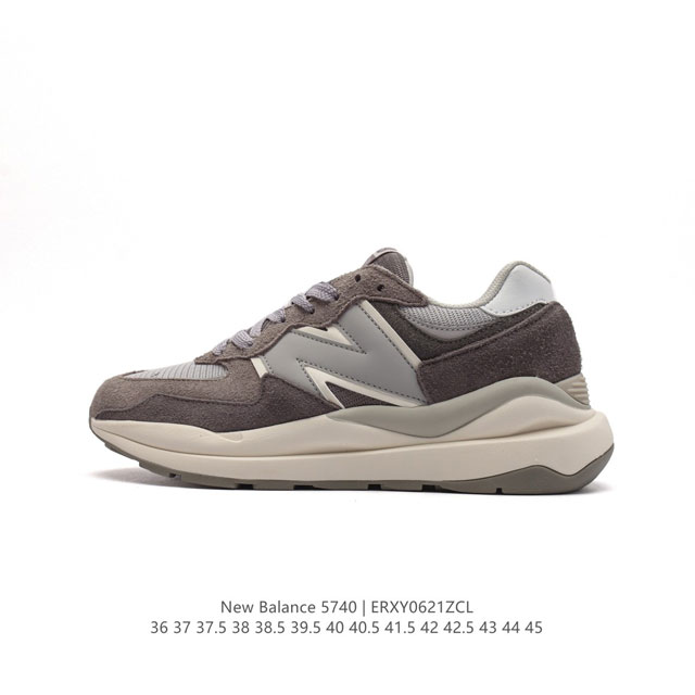 NewBalance 新百伦 NB5740 运动鞋厚底增高男女鞋5740系列舒适轻便简约百搭休闲鞋，57 40运动鞋为爱舒适又追求时尚的人士而设计，采用抢眼的8