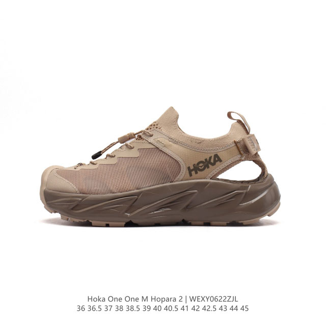 公司级 HOKA ONE ONE Hopara 户外凉鞋 霍帕拉缓震登山徒步越野运动凉拖鞋 Hoka hopara 二代来袭！夏日户外新色彩！#宝藏小众好鞋 #