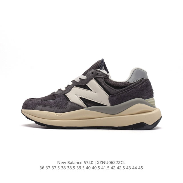 NewBalance 新百伦 NB5740 运动鞋厚底增高男女鞋5740系列舒适轻便简约百搭休闲鞋，57 40运动鞋为爱舒适又追求时尚的人士而设计，采用抢眼的8