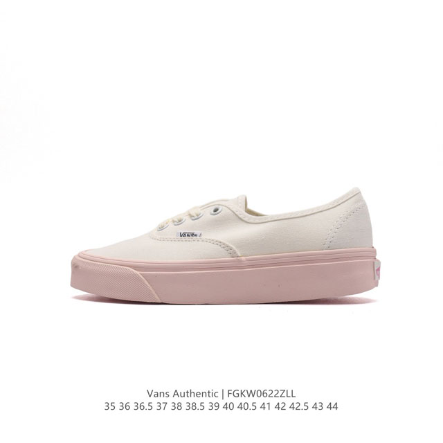 VANS 万斯 OG Authentic LX 低帮百搭休闲LV联名帆布硫化板鞋潮男女情侣鞋运动鞋 码数：35-44 含硫化半码 编码：FGKW0622ZLL