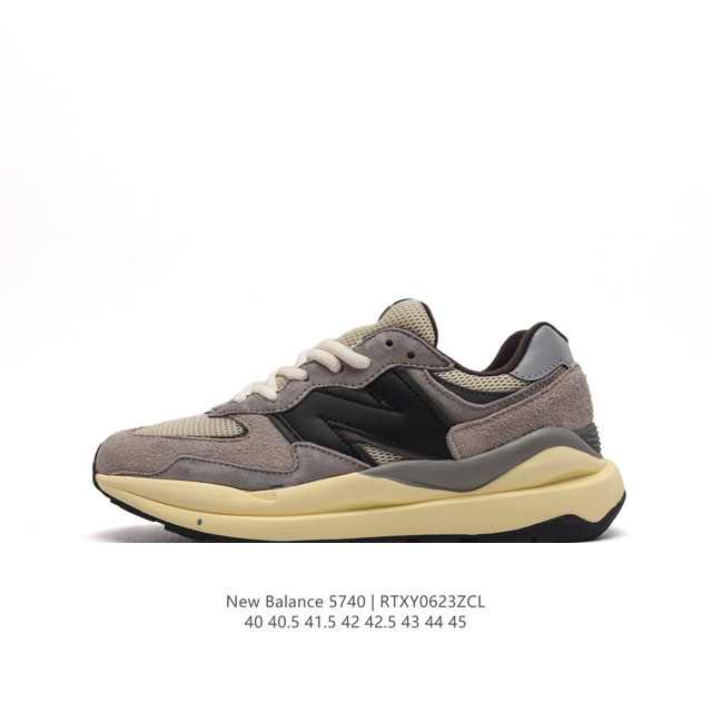 公司级 NewBalance 新百伦 NB5740 运动鞋厚底增高男鞋5740系列舒适轻便简约百搭休闲鞋，57 40运动鞋为爱舒适又追求时尚的人士而设计，采用抢