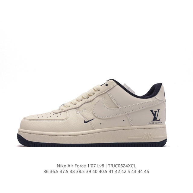 公司级 AF1耐克 Nike Air Force 1 ‘07 Low 空军一号 厚底增高百搭运动板鞋 原楦头原纸板 打造纯正空军版型，专注外贸渠道 全掌内置蜂窝