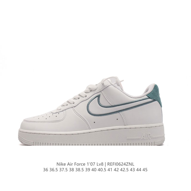 公司级 AF1耐克 Nike Air Force 1 ‘07 Low 空军一号 厚底增高百搭运动板鞋 原楦头原纸板 打造纯正空军版型，专注外贸渠道 全掌内置蜂窝