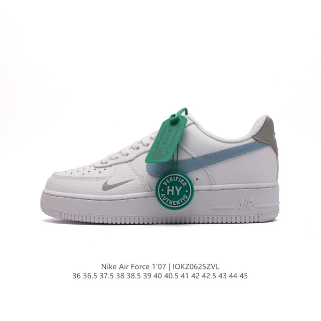 附赠送logo清洁刷 AF1耐克 Nike Air Force 1 ‘07 Low 空军一号厚底增高百搭休闲运动板鞋 原楦头原纸板 打造纯正空军版型，专注外贸渠