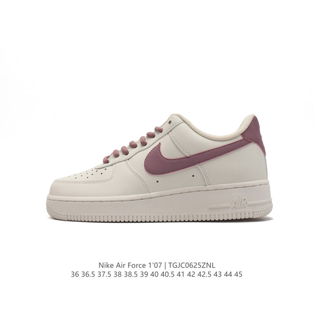 公司级 AF1耐克 Nike Air Force 1 ‘07 Low 空军一号 厚底增高百搭运动板鞋 原楦头原纸板 打造纯正空军版型，专注外贸渠道 全掌内置蜂窝