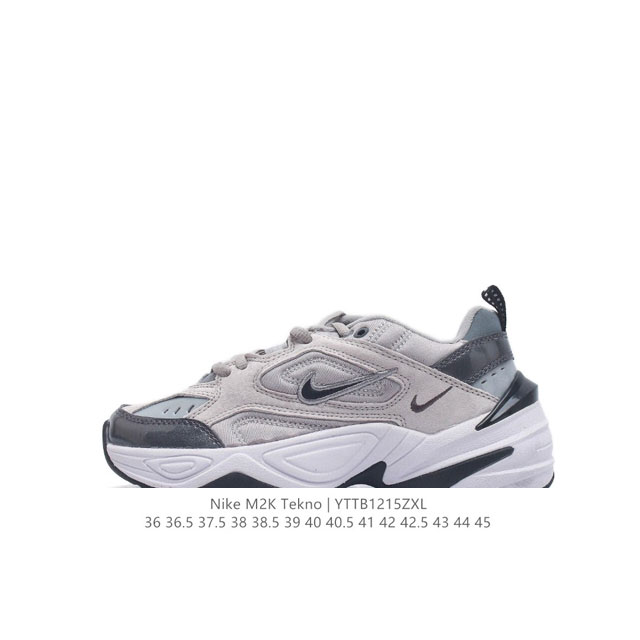 公司级耐克Nike Air Monarch M2K 经典复古老爹鞋 夸张流线极符 风靡老爹元素 外形延续当下潮流得未来感老爹鞋 设计干净！ 货号：BQ3378-