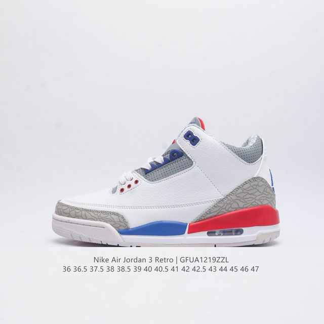 耐克 乔丹 AJ3 耐克 Nike Air Jordan 3 Retro SE 乔3 复刻篮球鞋 乔丹3代 三代 男女子运动鞋 作为 AJ 系列中广受认可的运动