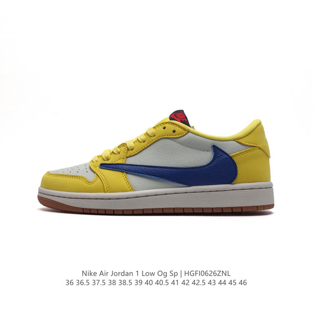 耐克 Nike Air Jordan 1 Low OG SP Military Blue AJ1乔1 倒勾 低帮篮球鞋 AJ1 乔丹1代 aj1 乔1 反向脚趾